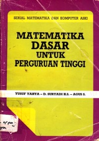 Image of matematika dasar untuk perguruan tinggi