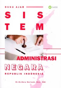 Image of buku ajar sistem administrasi negara republik indonesia
