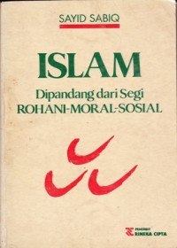 Image of islam dipandang dari segi rohani-moral-sosial