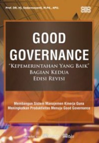 Image of good governance kepemerintahan yang baik bagian kedua