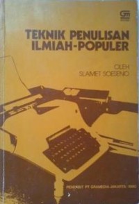 Image of teknik penulisan ilmiah populer