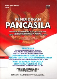 Image of Pendidikan pancasila