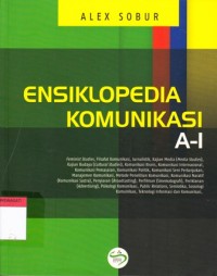 Image of ensiklopedia komunikasi a-i