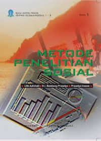 Image of buku materi pokok metode penelitian sosial