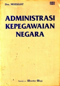 Image of administrasi kepegawaian negara